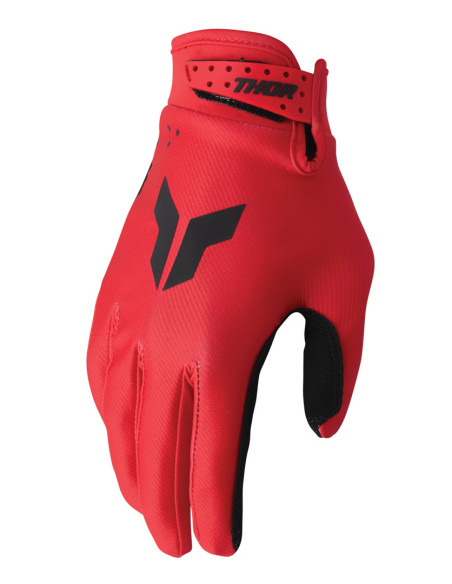Gants cross Thor Spring 2025 Launchmode - Rouge