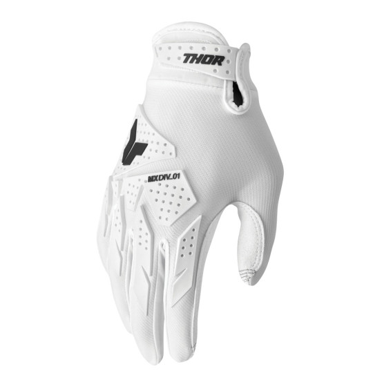 Gants cross Thor Spring 2025 Launchmode XP - Blanc