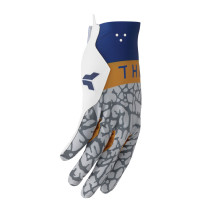 Gants cross Thor Spring 2025 Sportmode Bravo - Bleu Copper 2