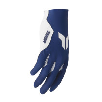 Gants cross Thor Spring 2025 Sportmode Iconic - Bleu Blanc 2