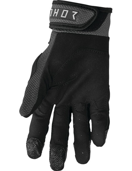 Gants cross Thor Spring 2025 Terrain - Noir Gris
