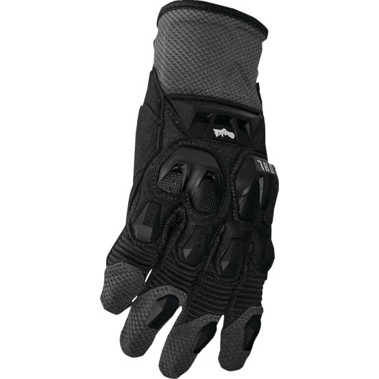 Gants cross Thor Spring 2025 Terrain - Noir Gris