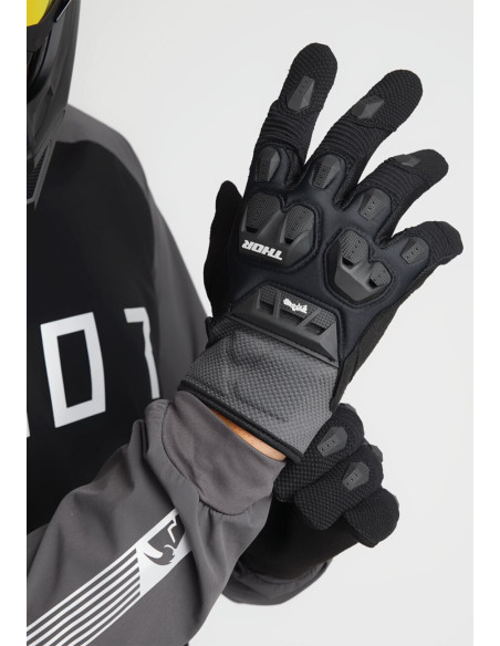 Gants cross Thor Spring 2025 Terrain - Noir Gris