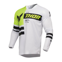 Maillot cross Thor Spring 2025 Launchmode Dozer - Jaune Acid Noir