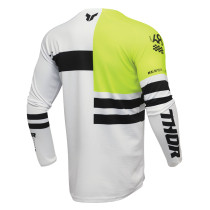 Maillot cross Thor Spring 2025 Launchmode Dozer - Jaune Acid Noir 2