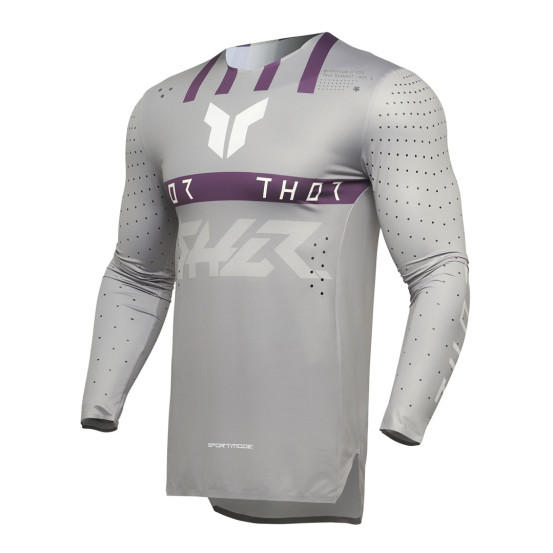 Maillot cross Thor Spring 2025 Sportmode Flite - Gris Violet