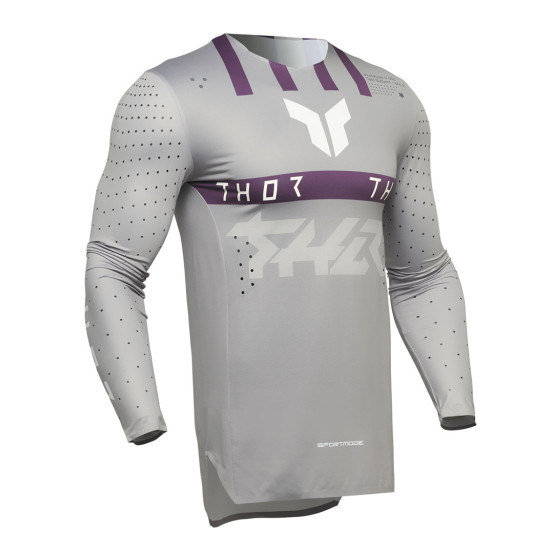 Maillot cross Thor Spring 2025 Sportmode Flite - Gris Violet