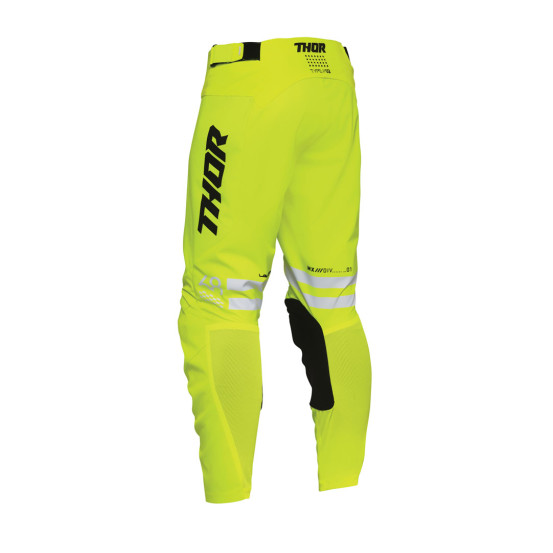 Pantalon cross Thor Spring 2025 Launchmode Dozer - Jaune Acid Noir