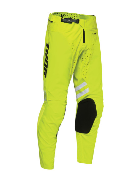Pantalon cross Thor Spring 2025 Launchmode Dozer - Jaune Acid Noir