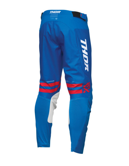 Pantalon cross Thor Spring 2025 Launchmode Patriot - Rouge Blanc Bleu