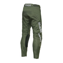 Pantalon enduro Thor Terrain ITB (in the boots) - Kaki Gris 2