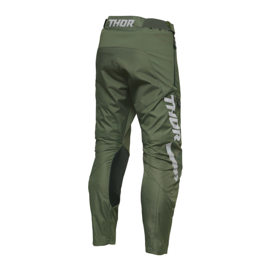 Pantalon enduro Thor Terrain ITB (in the boots) - Kaki Gris