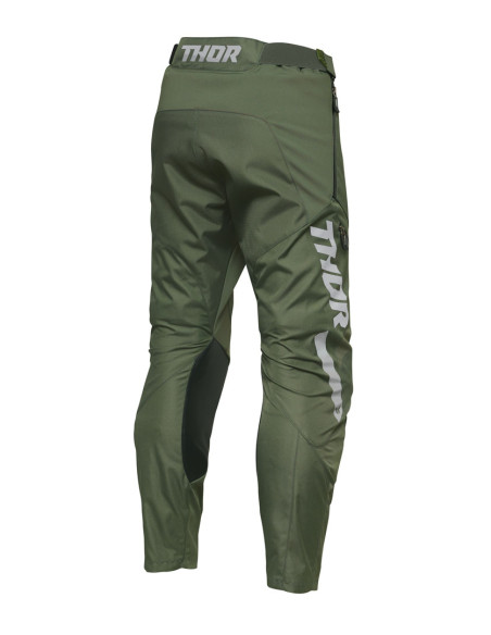 Pantalon enduro Thor Terrain ITB (in the boots) - Kaki Gris