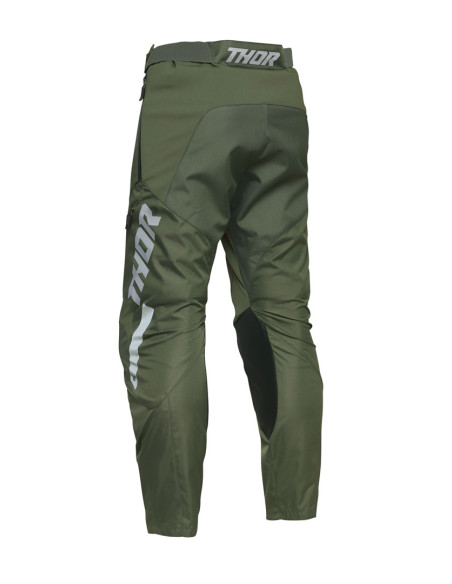 Pantalon enduro Thor Terrain ITB (in the boots) - Kaki Gris
