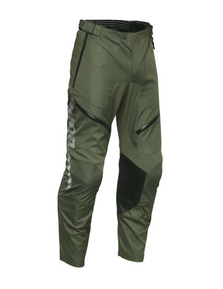 Pantalon enduro Thor Terrain ITB (in the boots) - Kaki Gris