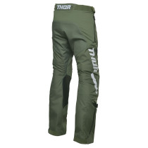 Pantalon enduro Thor Terrain OTB (over the boots) - Kaki Gris 2