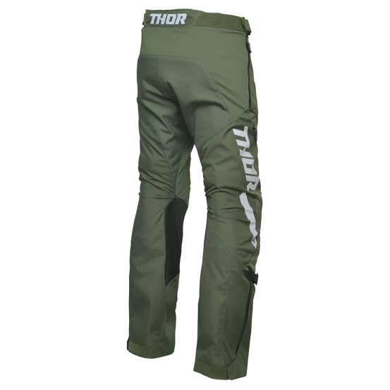 Pantalon enduro Thor Terrain OTB (over the boots) - Kaki Gris