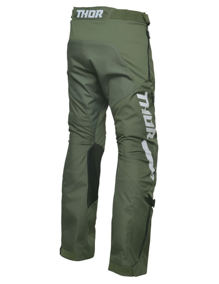 Pantalon enduro Thor Terrain OTB (over the boots) - Kaki Gris