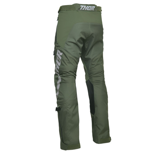 Pantalon enduro Thor Terrain OTB (over the boots) - Kaki Gris