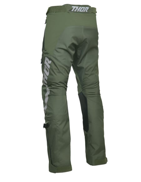 Pantalon enduro Thor Terrain OTB (over the boots) - Kaki Gris