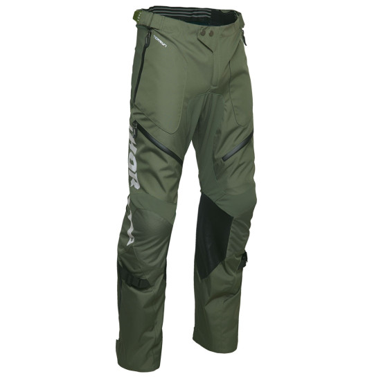 Pantalon enduro Thor Terrain OTB (over the boots) - Kaki Gris