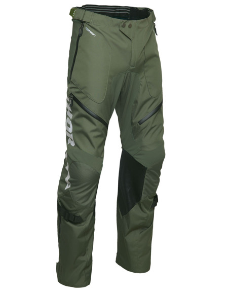 Pantalon enduro Thor Terrain OTB (over the boots) - Kaki Gris