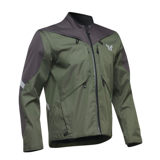 Veste enduro Thor Terrain - Kaki Gris