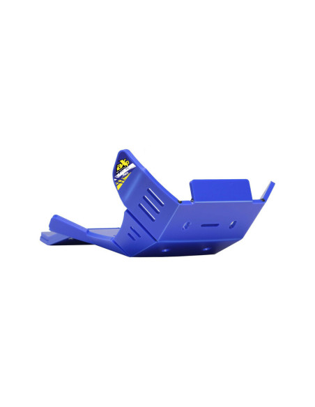Sabot AXP PEHD 8mm avec protection de biellette Sherco SE-F 2025 Bleu