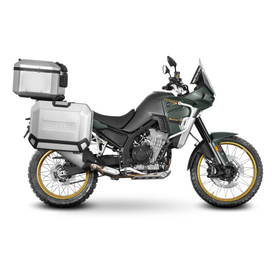 Pack bagagerie complet SHAD Kove 800 X Pro Adventure 2024-2025 Terra Aluminium