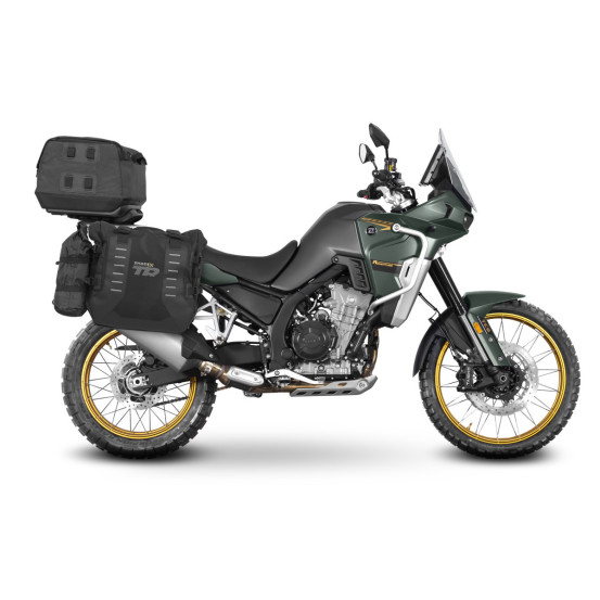 Pack bagagerie complet SHAD Kove 800 X Pro Adventure 2024-2025 Terra Noir Souple