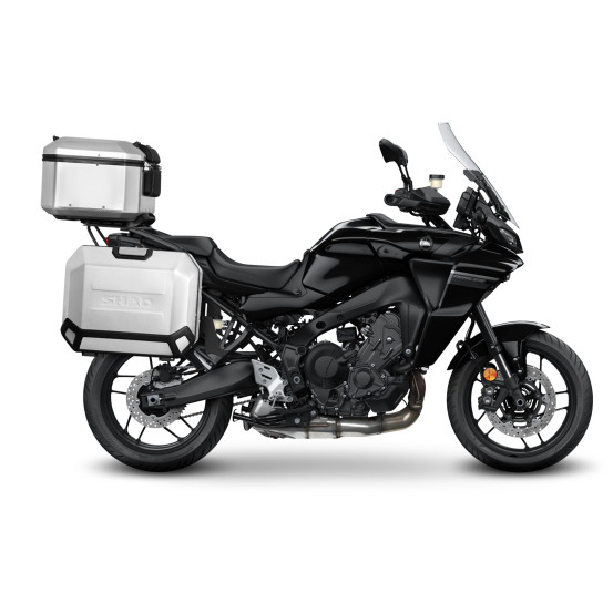 Pack bagagerie complet SHAD Yamaha Tracer 9 / GT 2021-2024 Terra Aluminium
