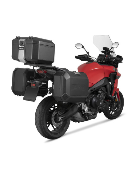 Pack bagagerie complet SHAD Yamaha Tracer 9 / GT 2021-2024 Terra Noir