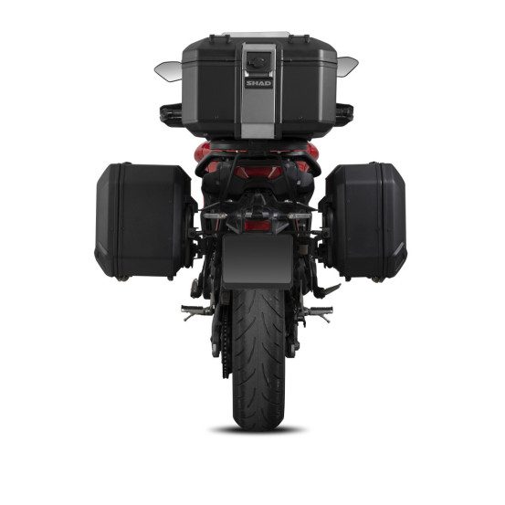 Pack bagagerie complet SHAD Yamaha Tracer 9 / GT 2021-2024 Terra Noir