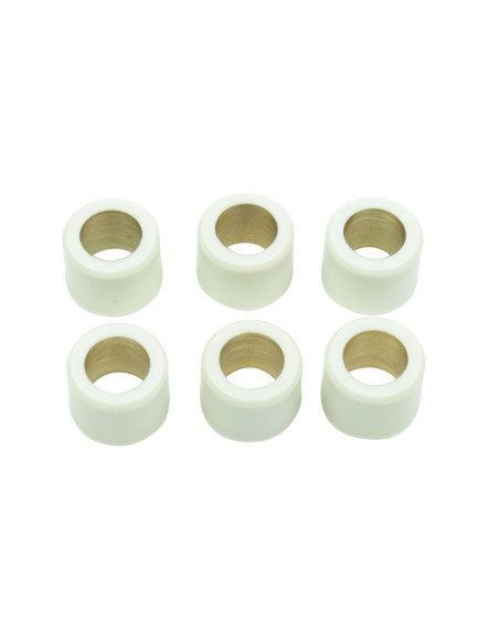 Jeu de 6 galets de variateur ATHENA 16x13mm