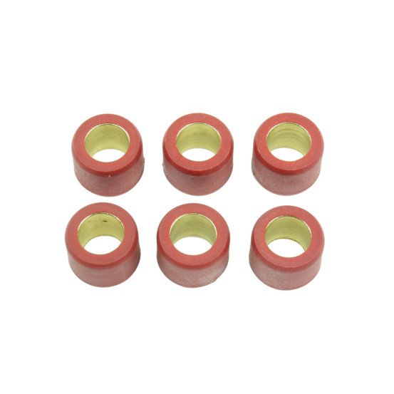 Jeu de 6 galets de variateur ATHENA 18x14mm