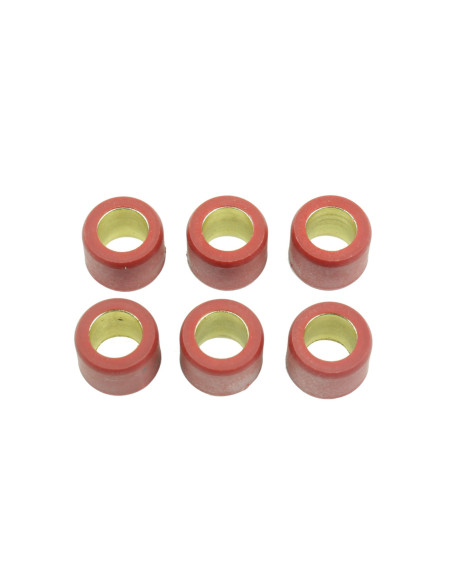 Jeu de 6 galets de variateur ATHENA 18x14mm