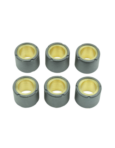 Jeu de 6 galets de variateur ATHENA 20x17mm