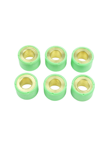 Jeu de 6 galets de variateur ATHENA 24x18mm