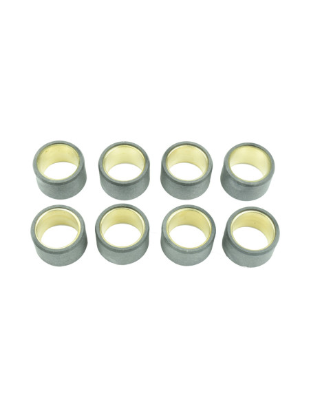 Jeu de 6 galets de variateur ATHENA 25x17mm