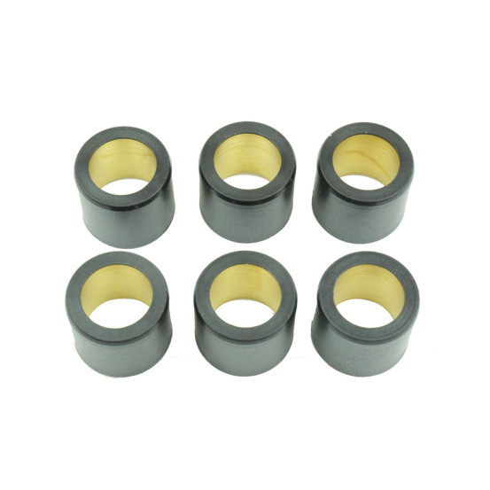Jeu de 6 galets de variateur ATHENA 25x22,2mm
