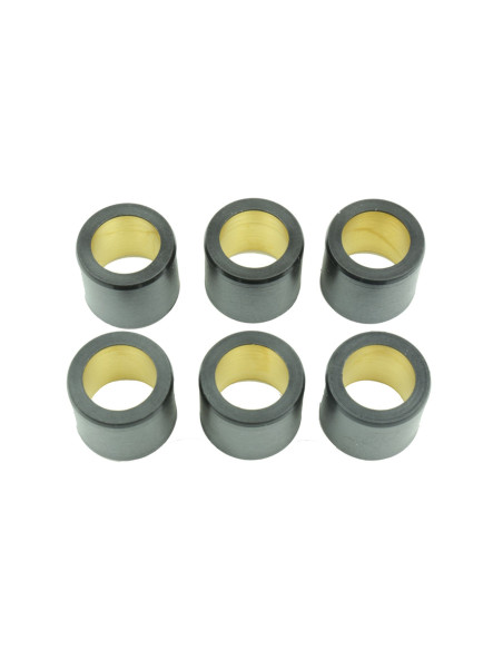 Jeu de 6 galets de variateur ATHENA 25x22,2mm