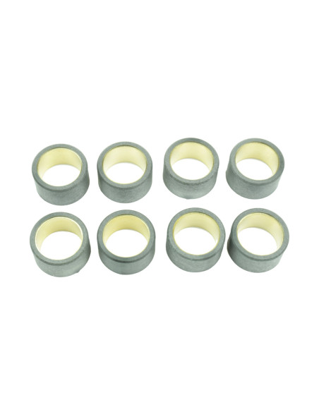 Jeu de 8 galets de variateur ATHENA 25x14,9mm