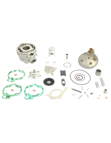 Kit cylindre piston avec valve d'échappement ATHENA - MINARELLI AM6 50cc
