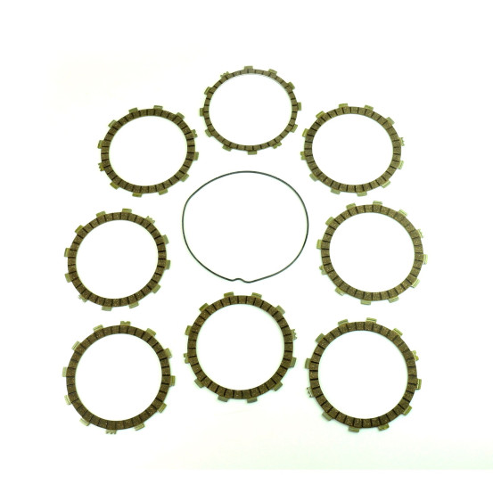 Kit disques embrayage garnis + Joint de couvercle embrayage ATHENA - BETA 250 RR 2014-2018 300 RR 2013-2017