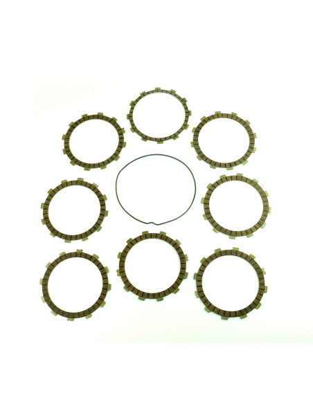 Kit disques embrayage garnis + Joint de couvercle embrayage ATHENA - BETA 250 RR 2014-2018 300 RR 2013-2017