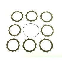 Kit disques embrayage garnis + Joint de couvercle embrayage ATHENA - BETA 350 RR 2012 400 RR 2010-2011 450 RR 2010-2012 498 2..