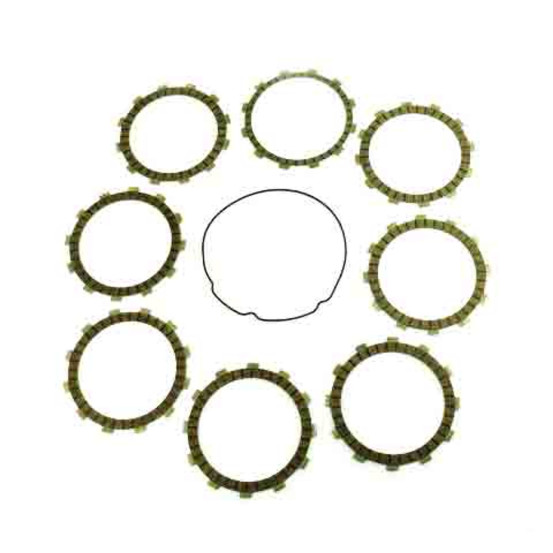 Kit disques embrayage garnis + Joint de couvercle embrayage ATHENA - BETA 350/390/400/450/500 RR