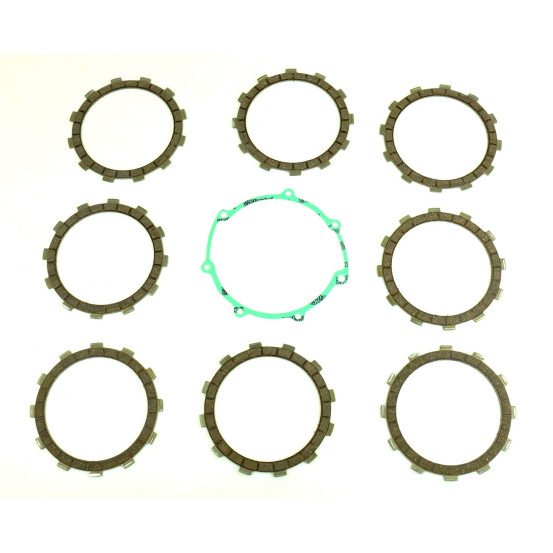 Kit disques embrayage garnis + Joint de couvercle embrayage ATHENA - GAS GAS 300 EC 2013-2015