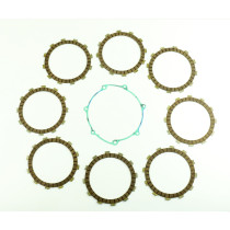 Kit disques embrayage garnis + Joint de couvercle embrayage ATHENA - GAS GAS 450 EC 2013-2015 YAMAHA 450 WR-F 2005-2017
