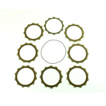 Kit disques embrayage garnis + Joint de couvercle embrayage ATHENA - HONDA 250 CRF-R 2008-2009 250 CRF-X 2004-2016
